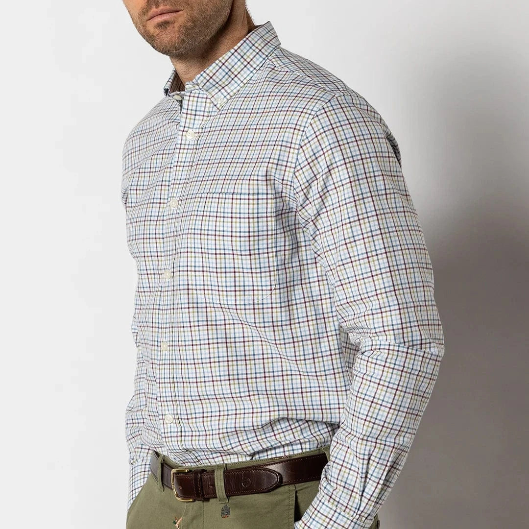 Duck Head Sport Shirts 534 / M Cotton Oxford Sport Shirt - Bennet Plaid