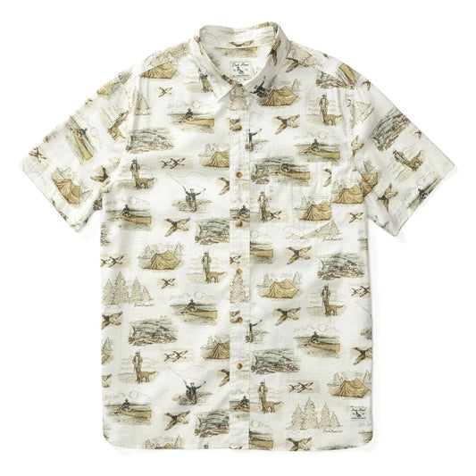 Duck Head Sport Shirts Camp Shirt - Soft White