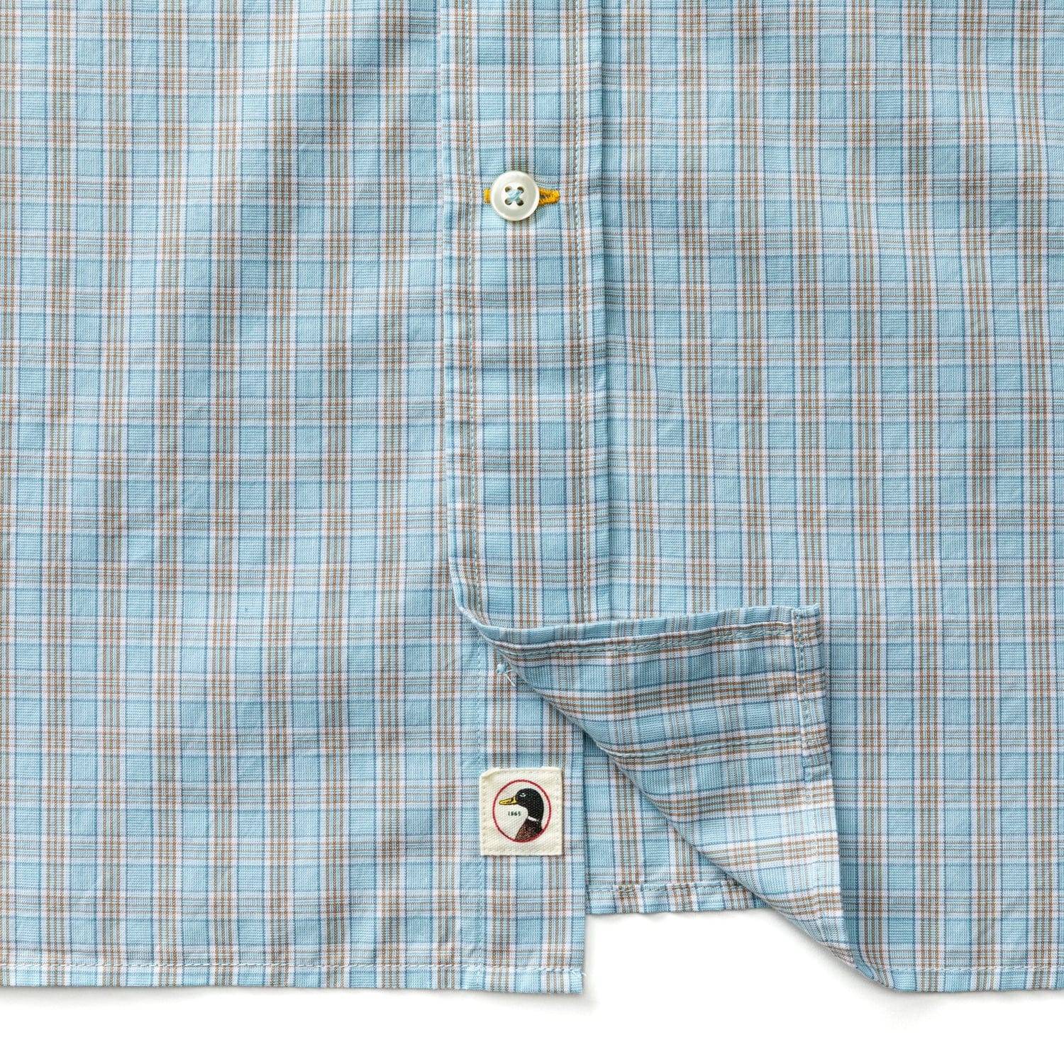 Duck Head Sport Shirts Cotton Cashmere Poplin Sport Shirt