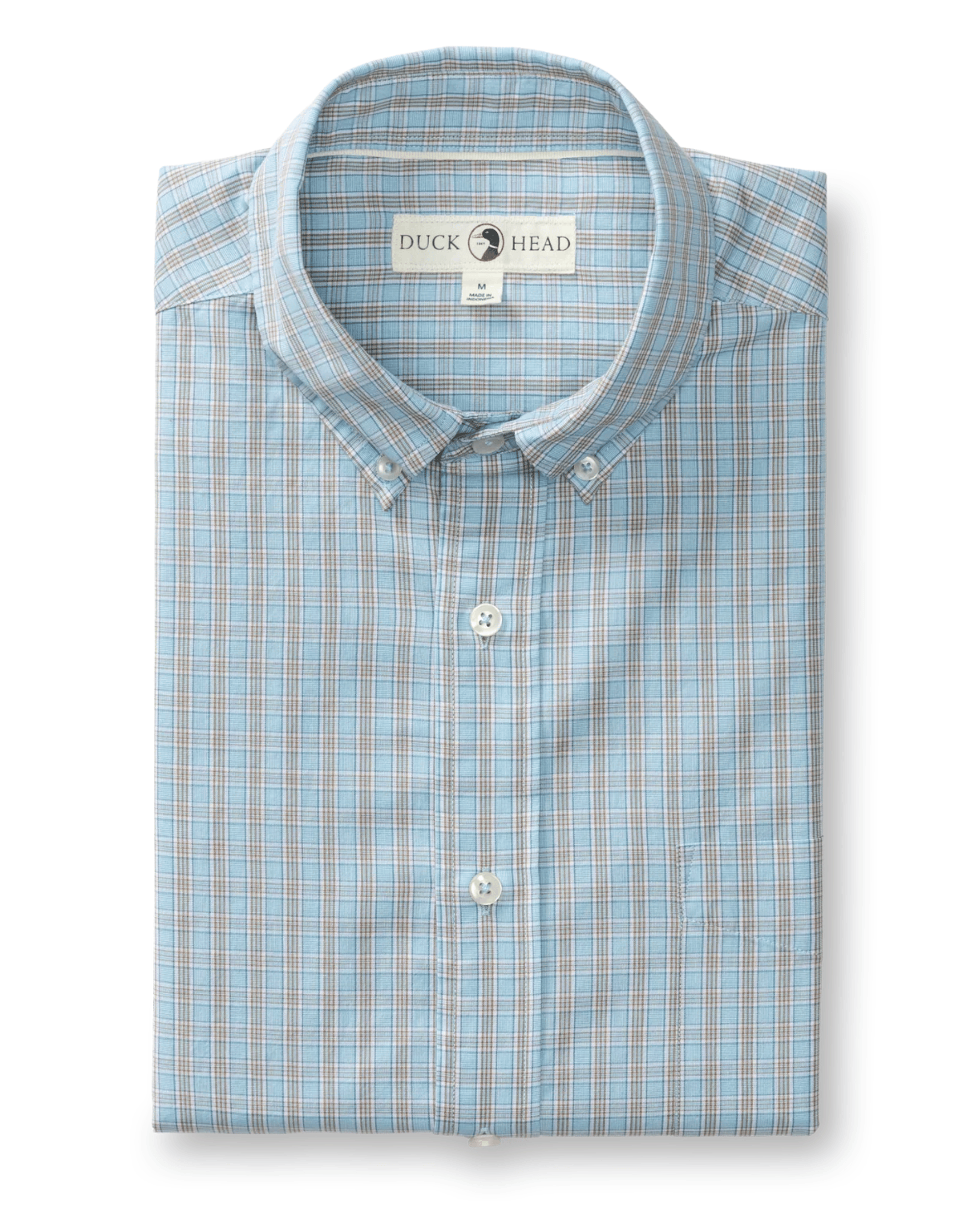 Duck Head Sport Shirts Cotton Cashmere Poplin Sport Shirt