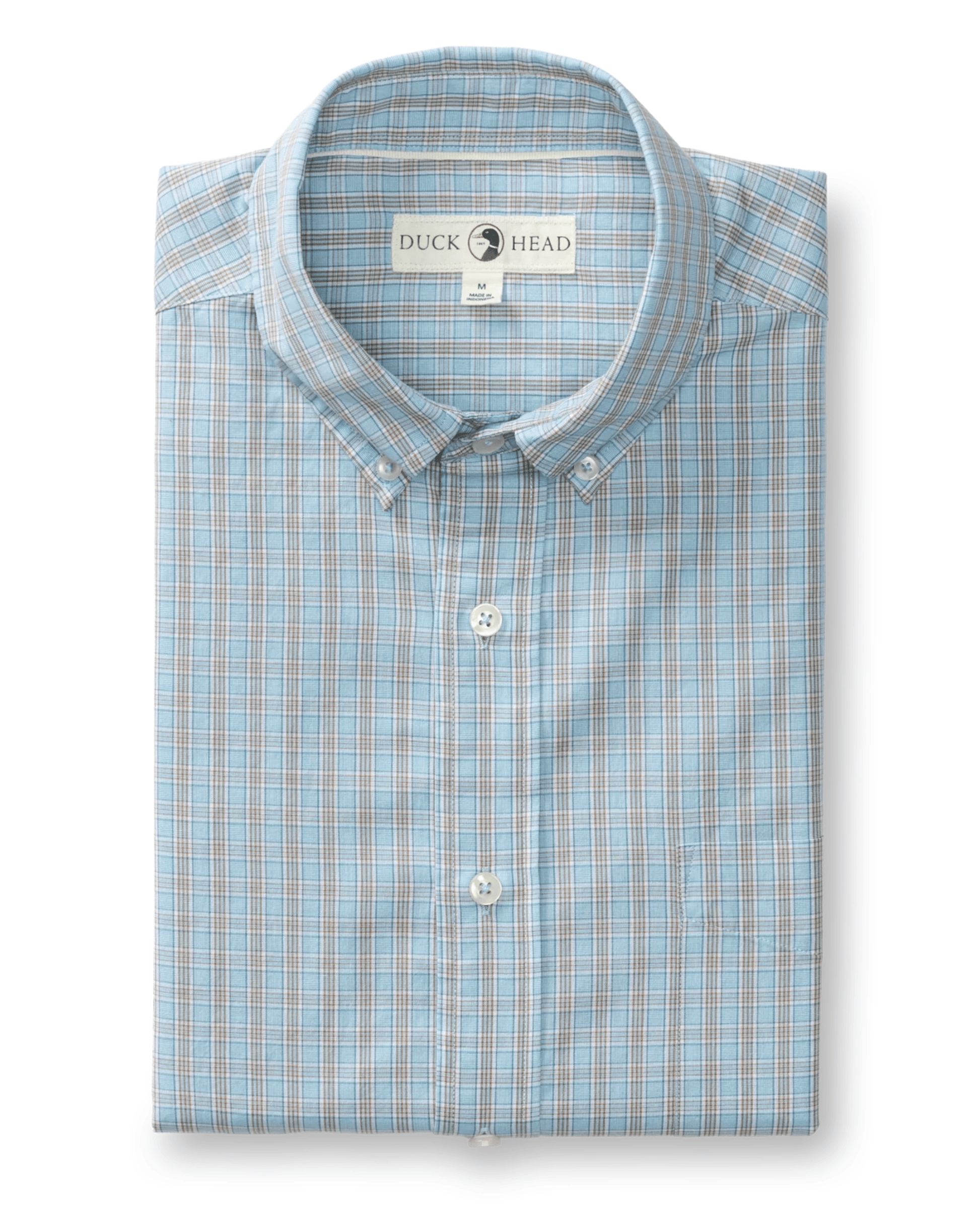 Duck Head Sport Shirts Cotton Cashmere Poplin Sport Shirt