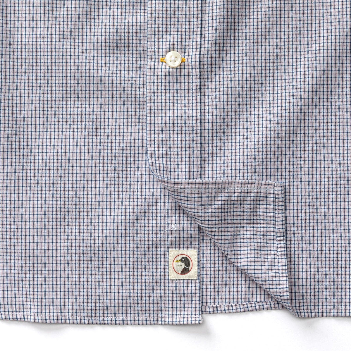 Duck Head Sport Shirts Cotton Cashmere Poplin Sport Shirt