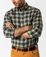 Duck Head Sport Shirts Cotton Flannel Sport Shirt - Hank Plaid