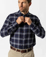 Duck Head Sport Shirts Cotton Flannel Sport Shirt in Asher Plaid