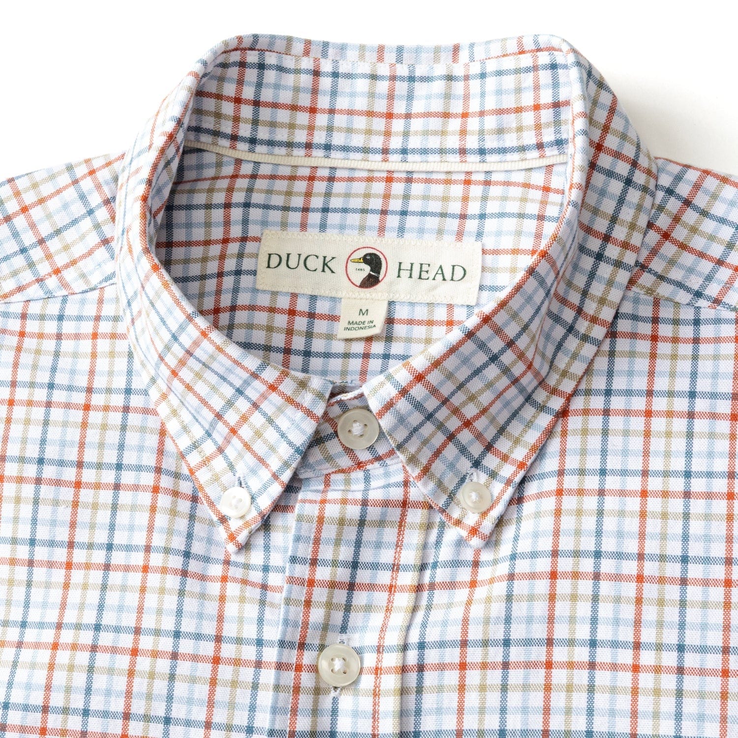 Duck Head Sport Shirts Cotton Oxford Sport Shirt - Bennet Plaid
