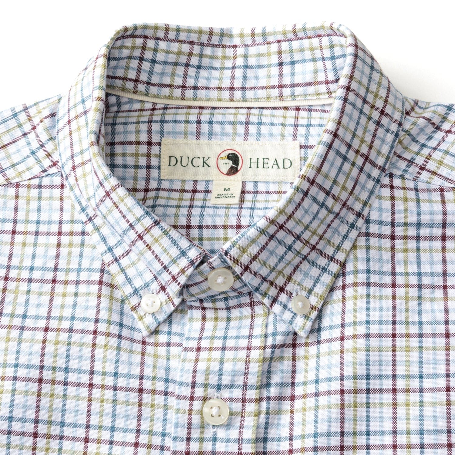 Duck Head Sport Shirts Cotton Oxford Sport Shirt - Bennet Plaid