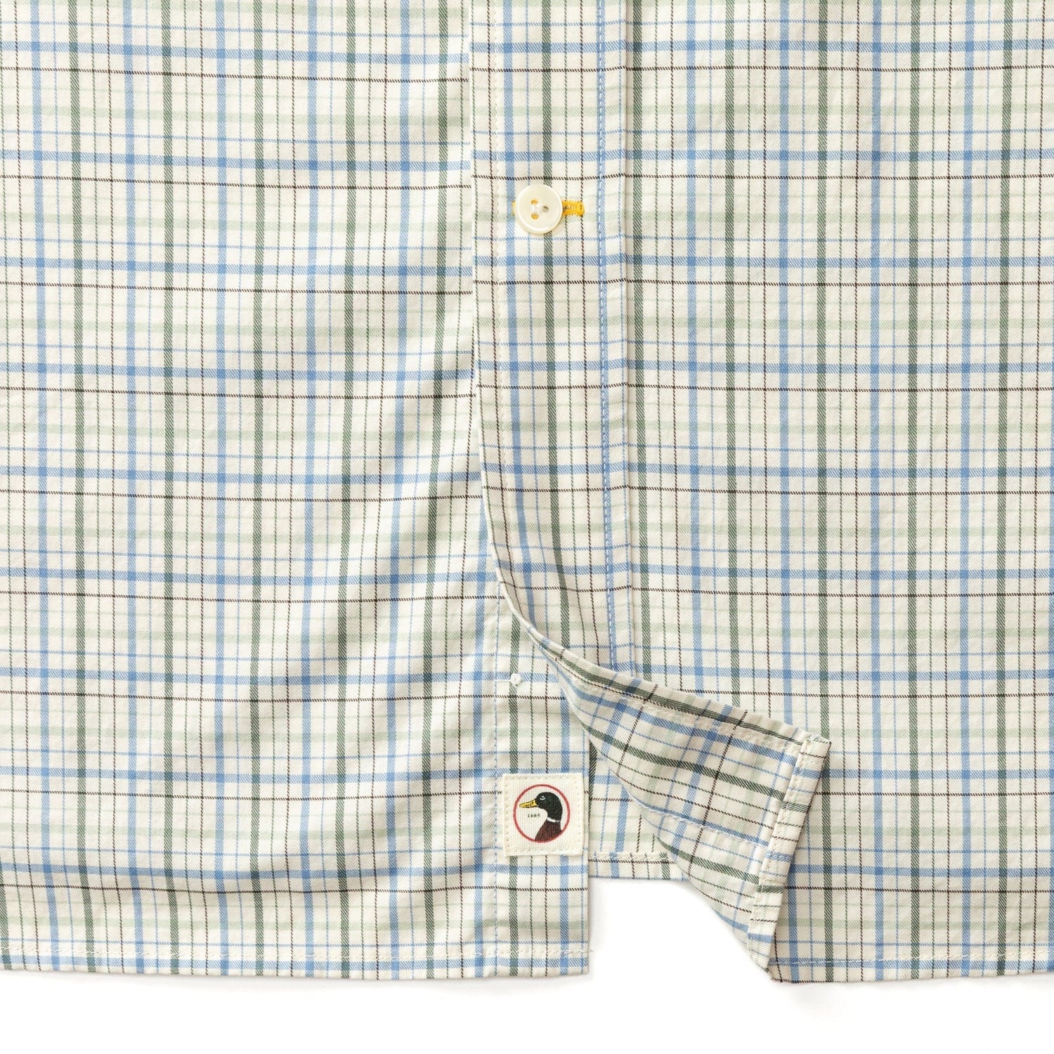 Duck Head Sport Shirts Cotton Twill Sport Shirt - Cooper Plaid