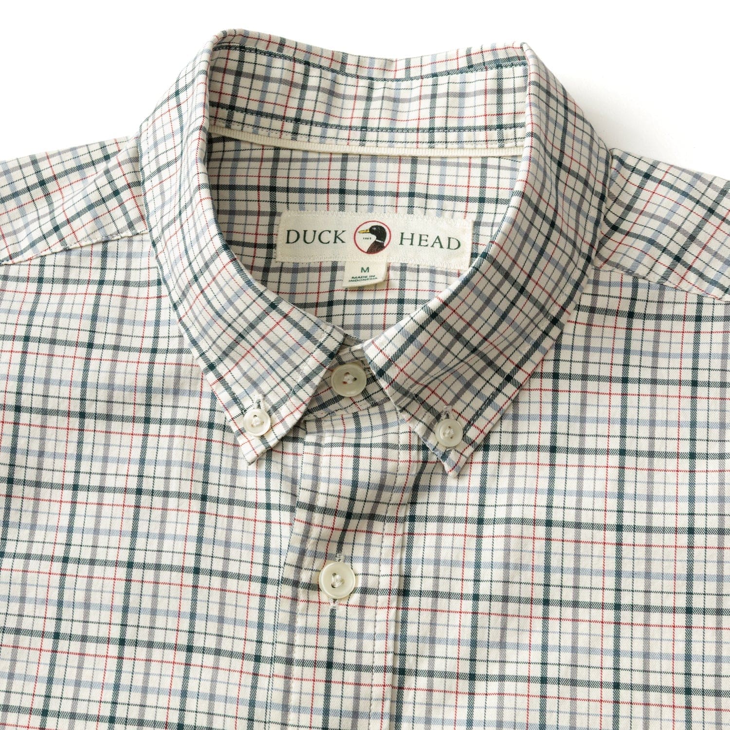 Duck Head Sport Shirts Cotton Twill Sport Shirt - Cooper Plaid