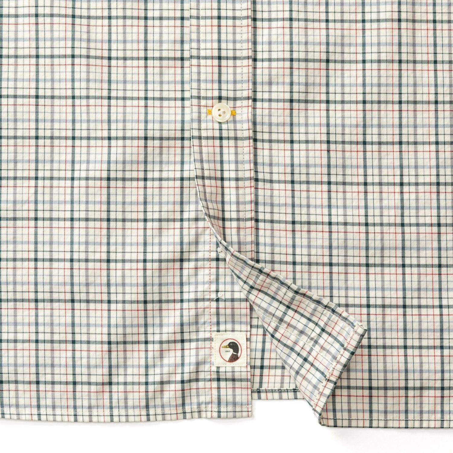 Duck Head Sport Shirts Cotton Twill Sport Shirt - Cooper Plaid
