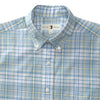 Duck Head Sport Shirts Cotton Twill Sport Shirt Harkins Plaid - Light Blue
