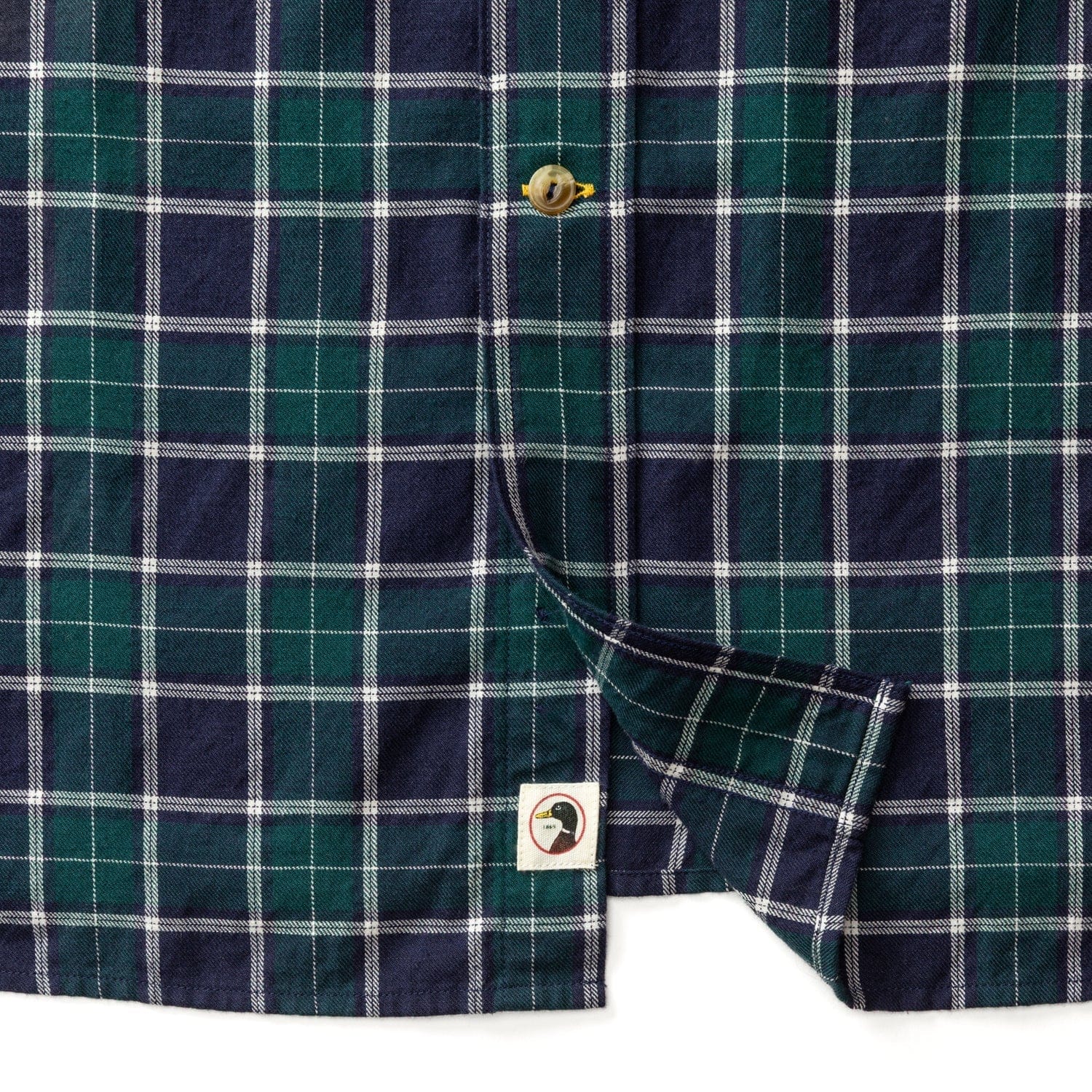 Duck Head Sport Shirts Cotton Wool Sport Shirt Pickens Plaid