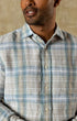 Duck Head Sport Shirts Linen Poplin Sport Shirt in Sandstone