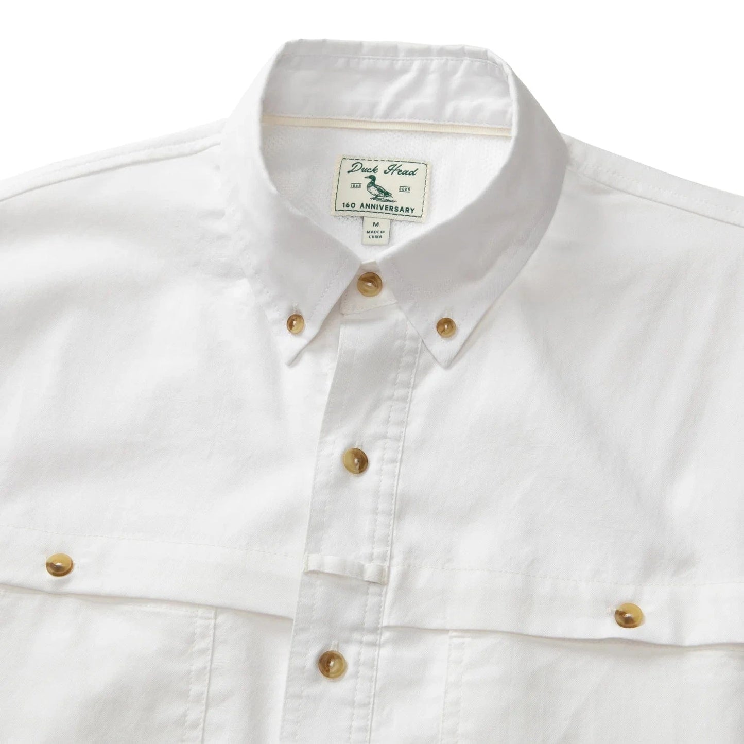 Duck Head Sport Shirts Oxford Guide Shirt - White