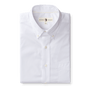 Duck Head Sport Shirts Performance Poplin Sport Shirt- Boyce Solid White