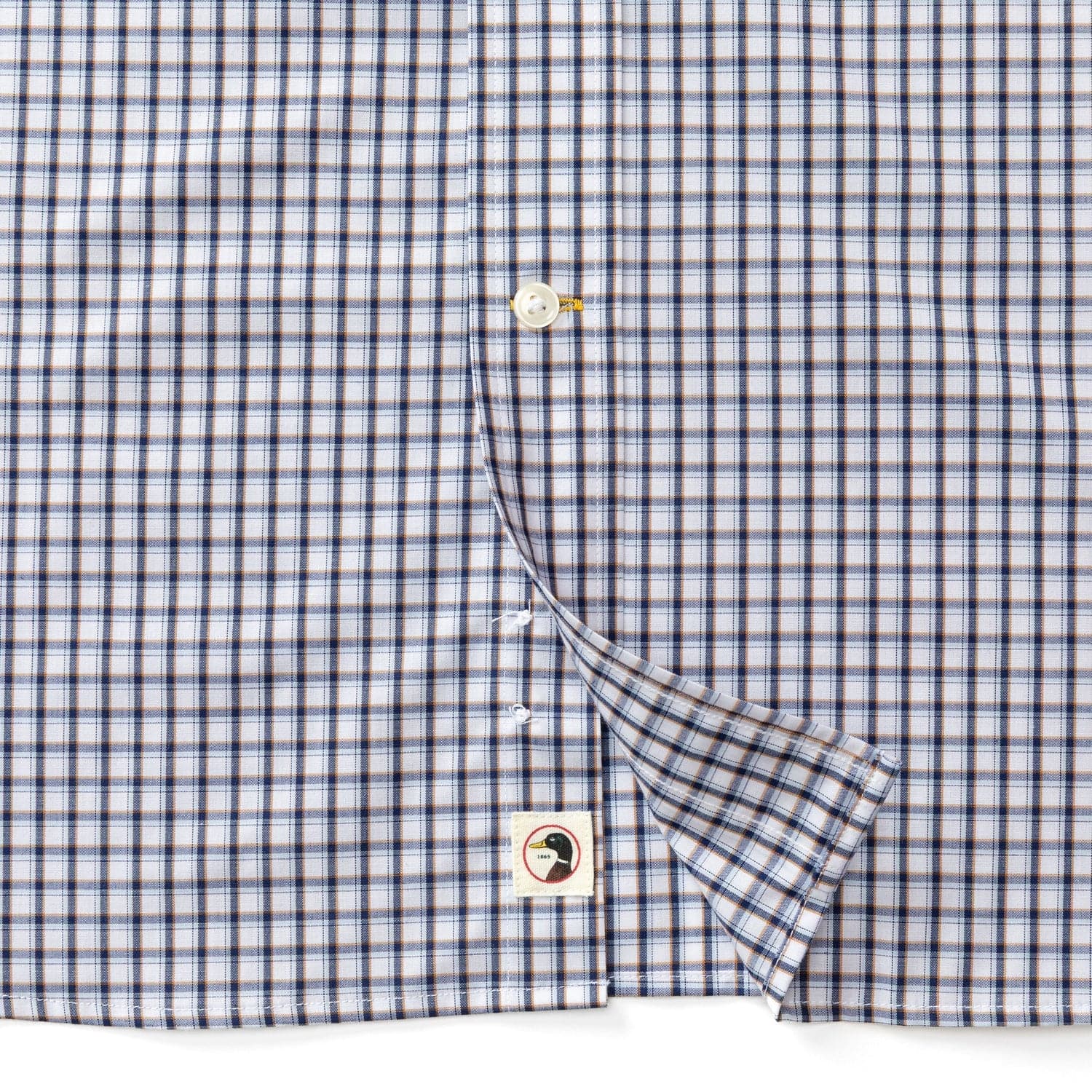 Duck Head Sport Shirts Performance Poplin Sport Shirt - Bryant Plaid