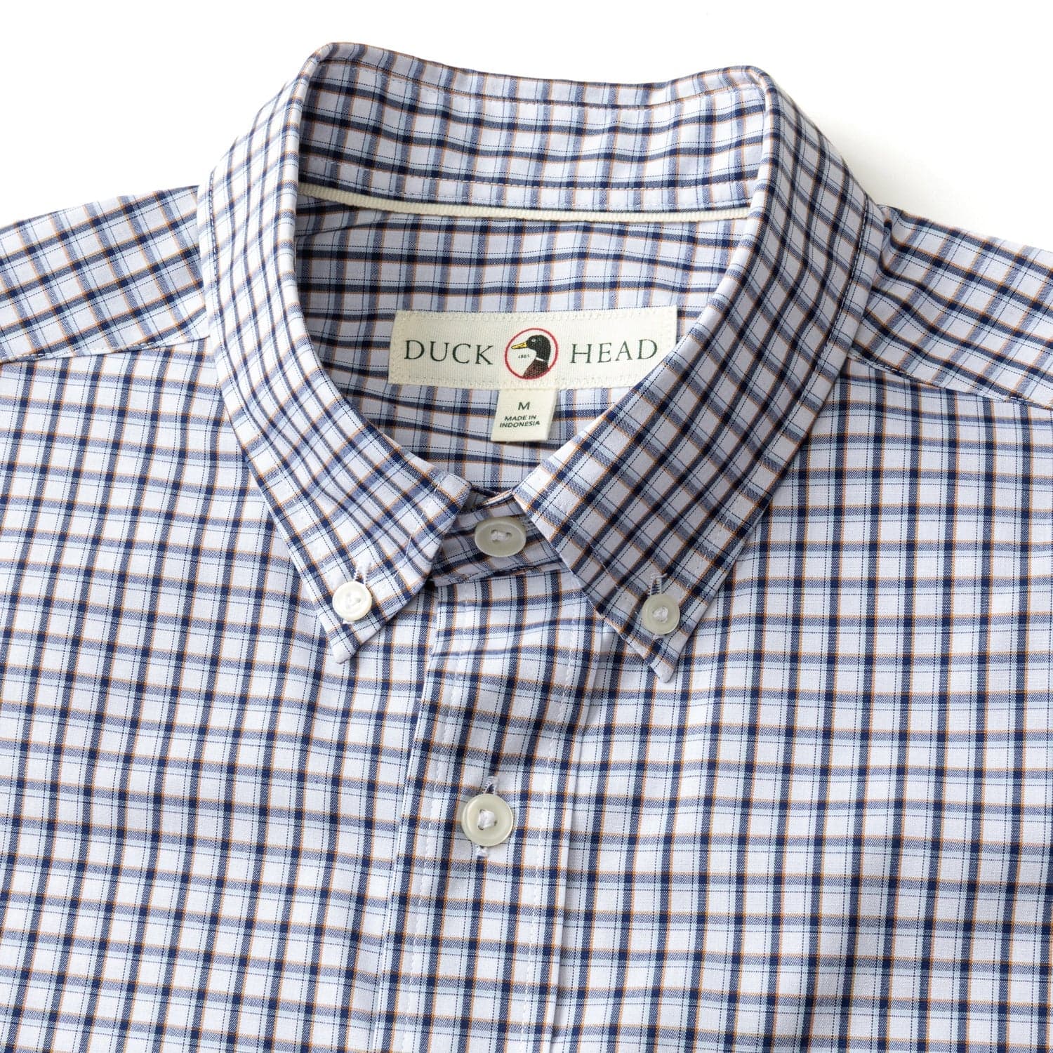 Duck Head Sport Shirts Performance Poplin Sport Shirt - Bryant Plaid