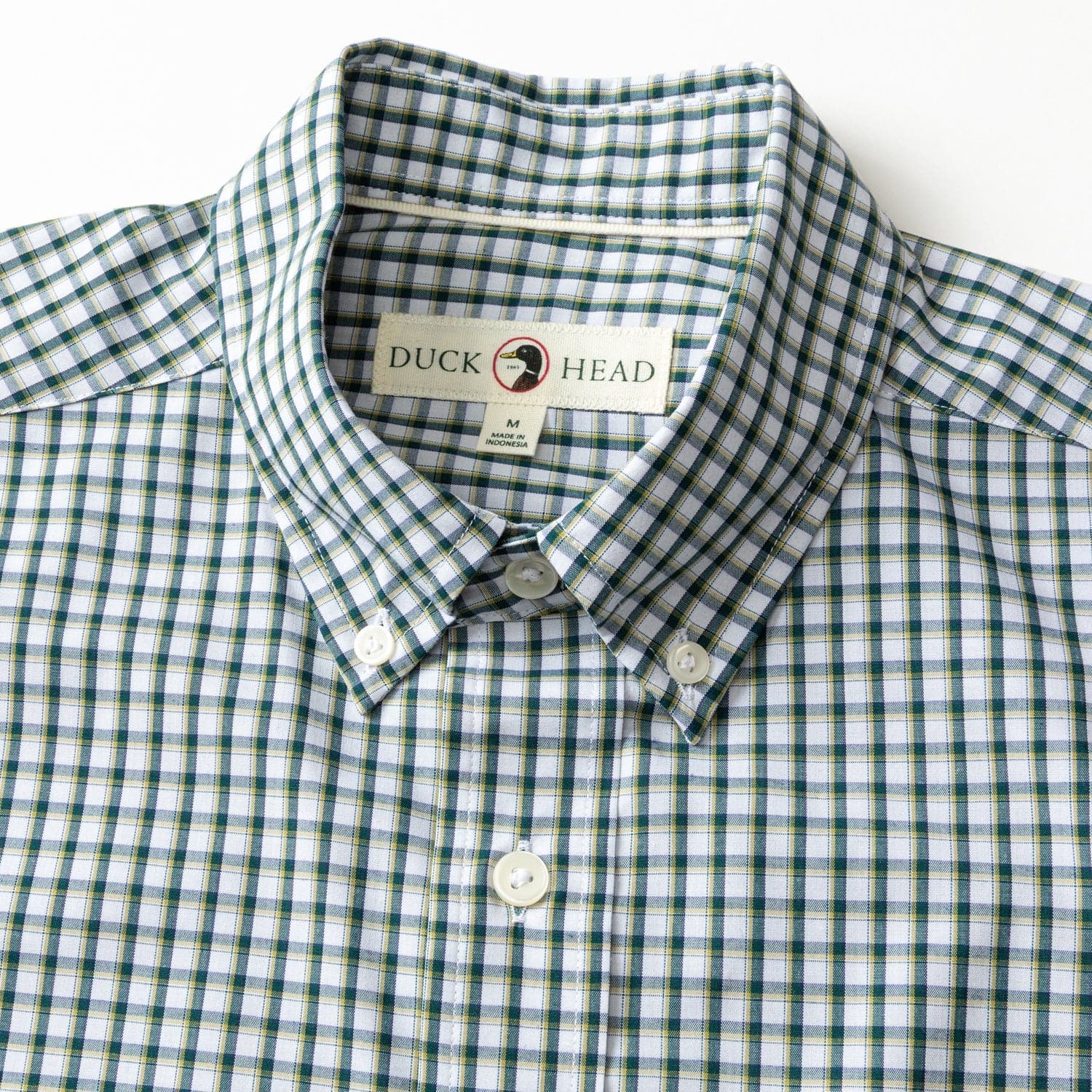 Duck Head Sport Shirts Performance Poplin Sport Shirt - Bryant Plaid