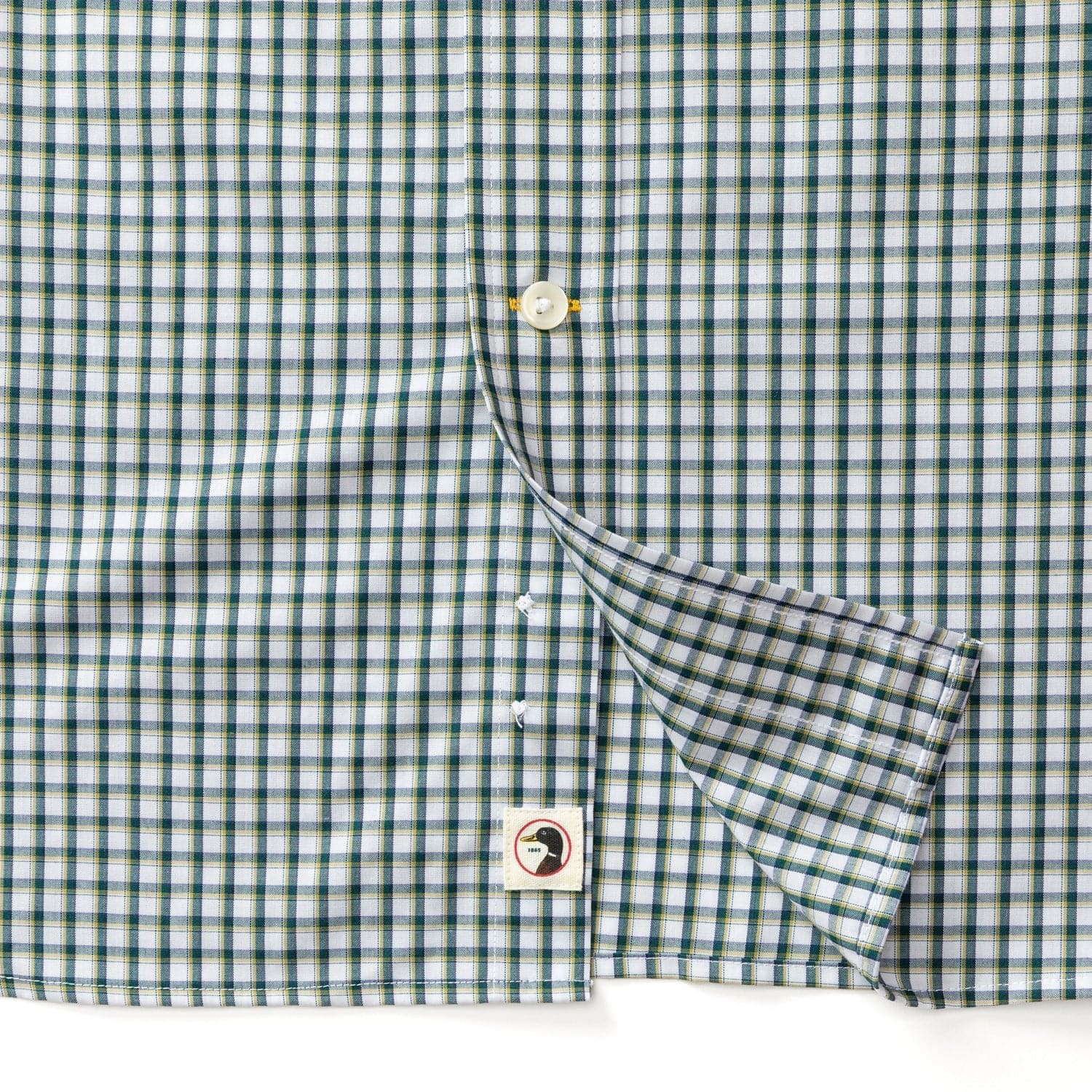 Duck Head Sport Shirts Performance Poplin Sport Shirt - Bryant Plaid