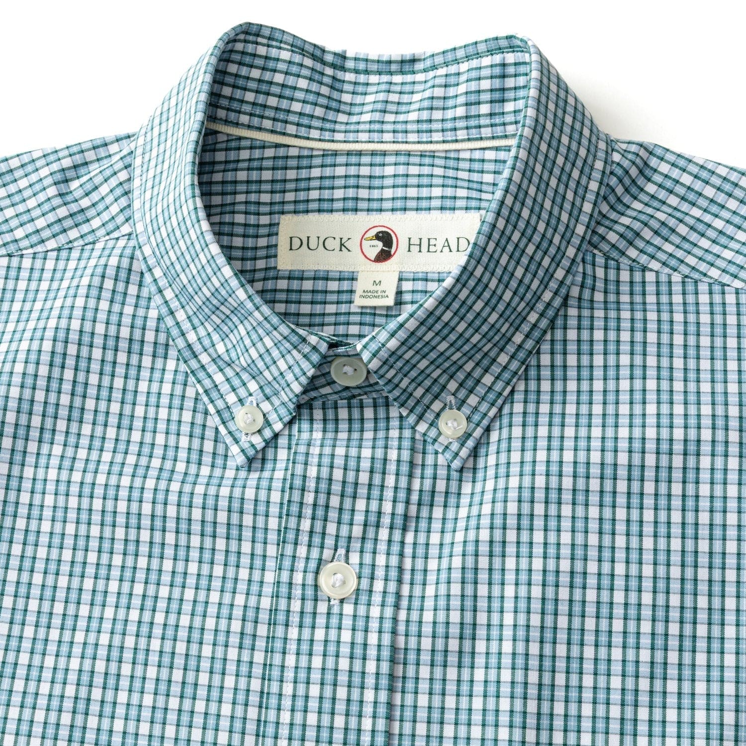 Duck Head Sport Shirts Performance Poplin Sport Shirt - Coker Plaid