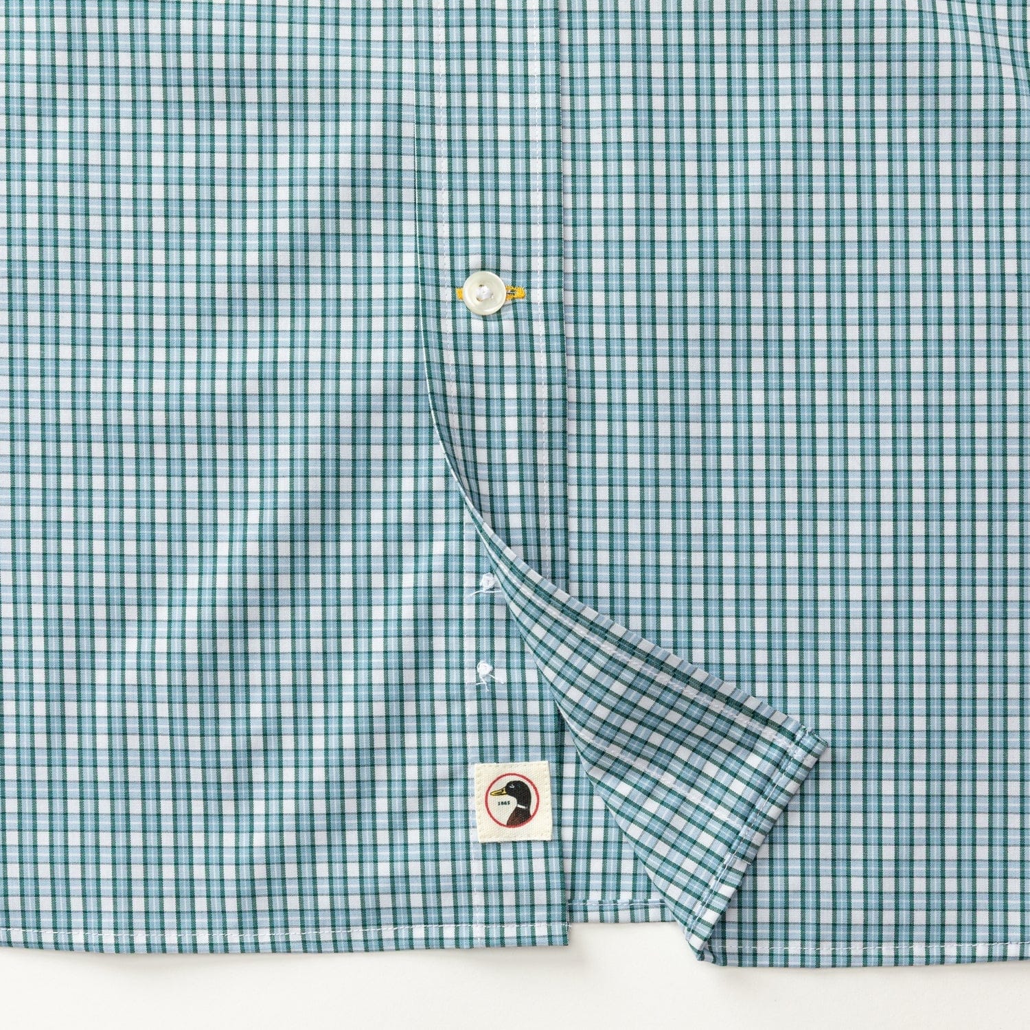 Duck Head Sport Shirts Performance Poplin Sport Shirt - Coker Plaid