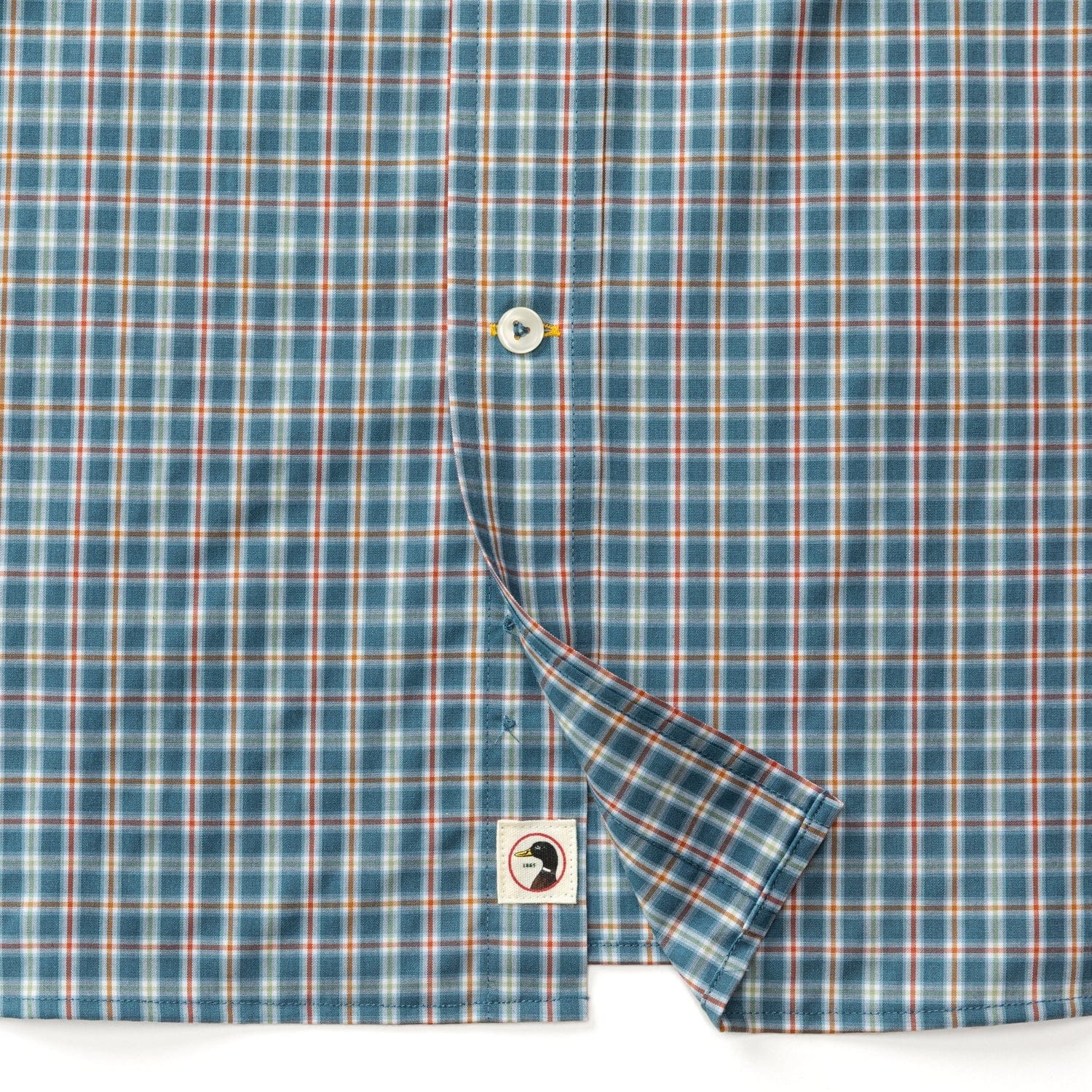 Duck Head Sport Shirts Performance Poplin Sport Shirt - Fallon Plaid