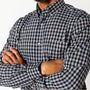 Duck Head Sport Shirts Performance Poplin Sport Shirt in Moseley Plaid