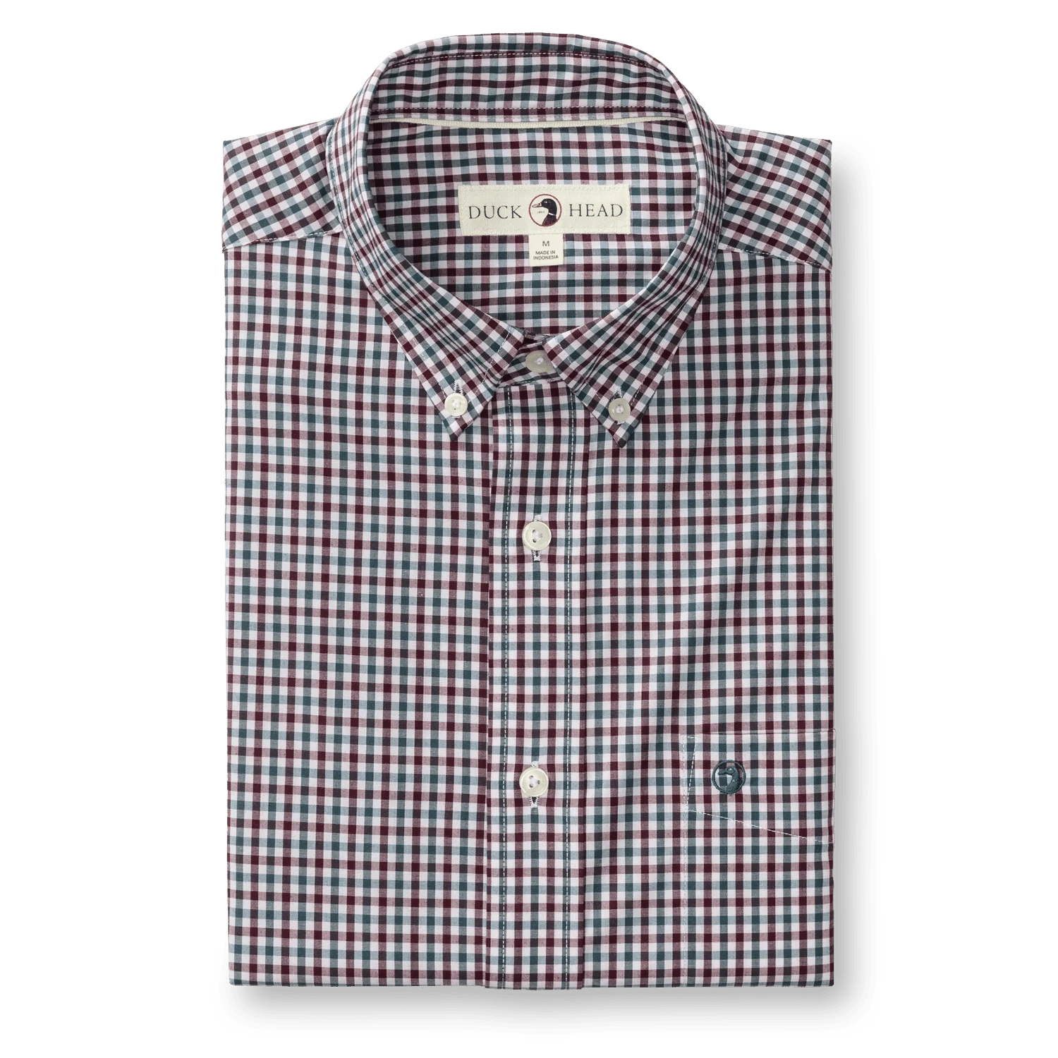 Duck Head Sport Shirts Performance Poplin Sport Shirt - Merill Gingham