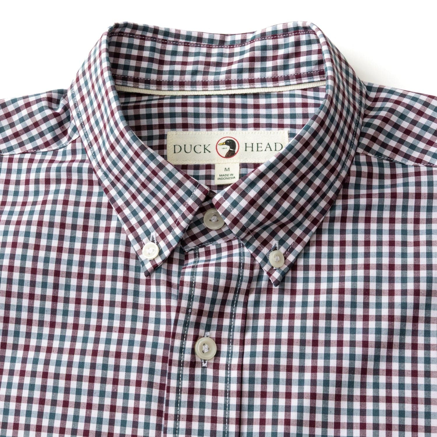 Duck Head Sport Shirts Performance Poplin Sport Shirt - Merill Gingham