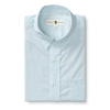 Duck Head Sport Shirts Performance Poplin Sport Shirt- Walton Gingham Pastel Blue