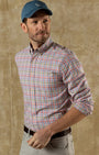 Duck Head Sport Shirts Pratt Plaid Cotton Twill Sport Shirt