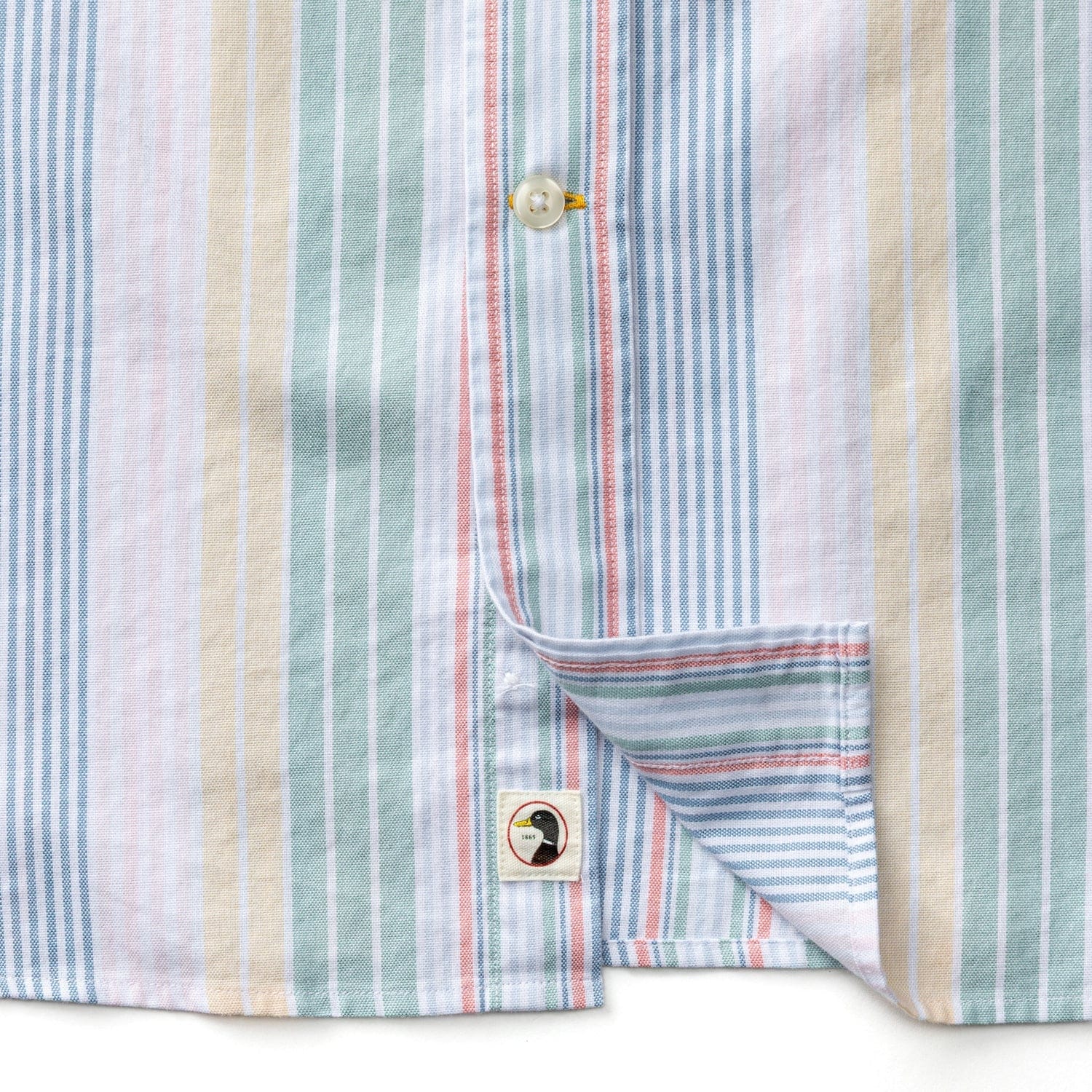 Duck Head Sport Shirts Prescott Stripe Cotton Oxford Sport Shirt