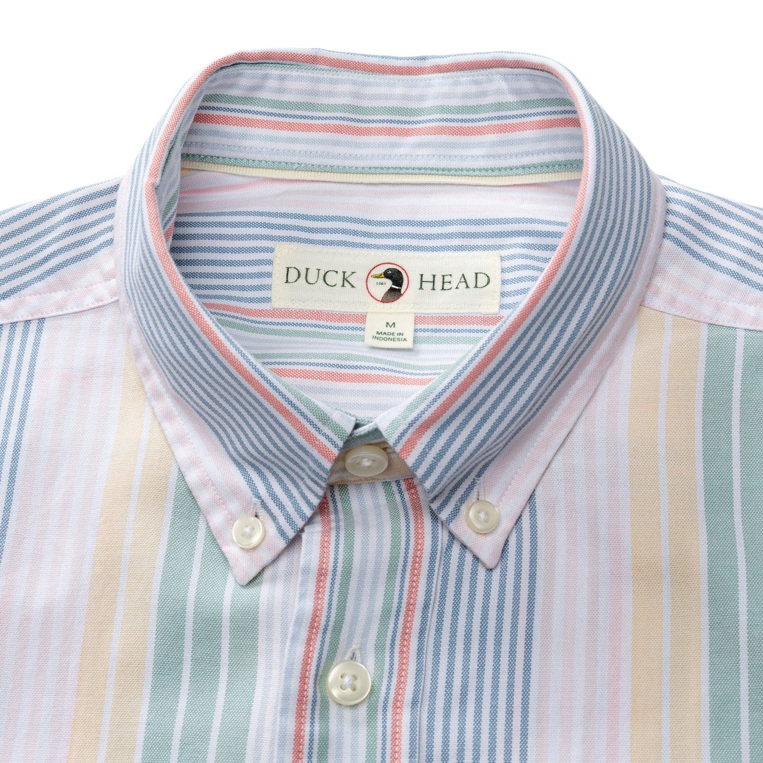 Duck Head Sport Shirts Prescott Stripe Cotton Oxford Sport Shirt