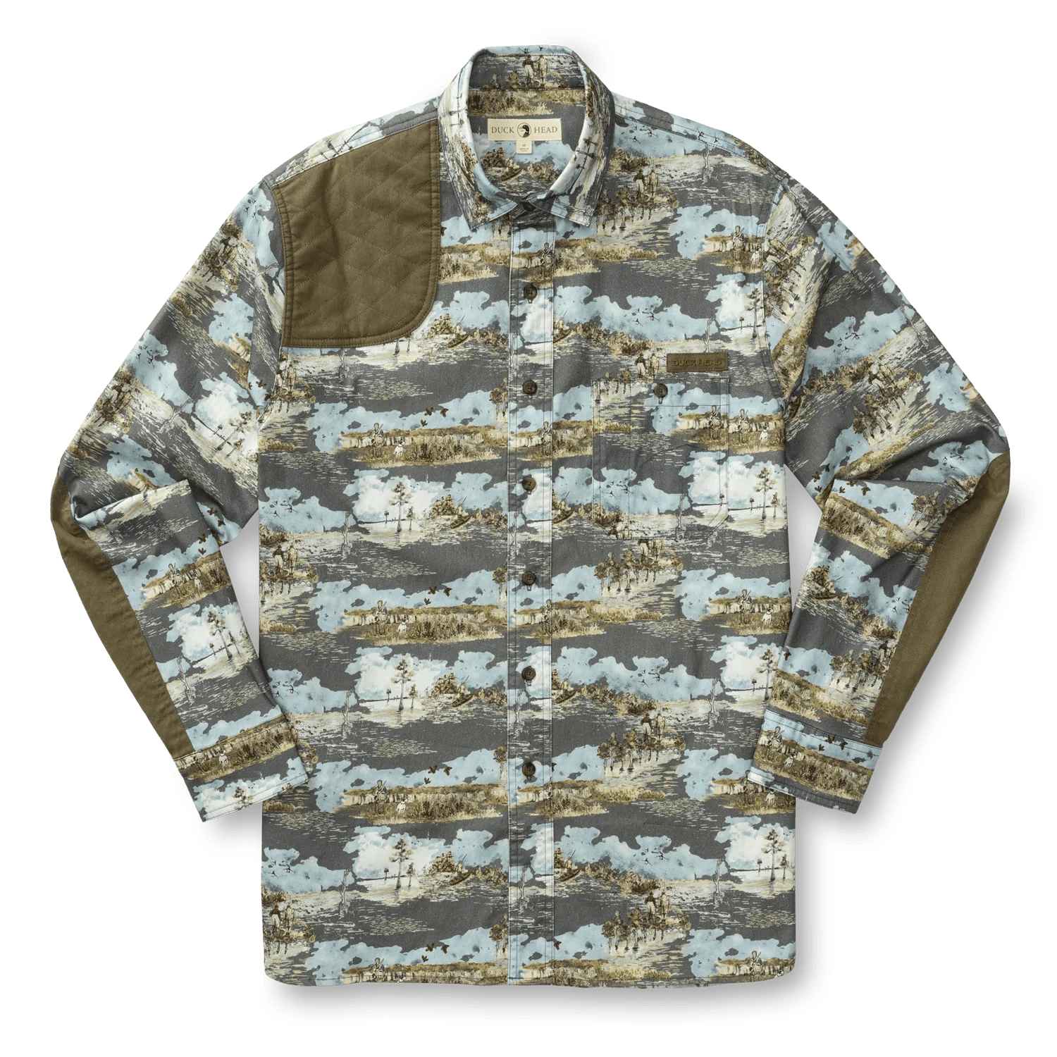 Duck Head Sport Shirts Sedona Sage Print / S Woodland Shooting Shirt