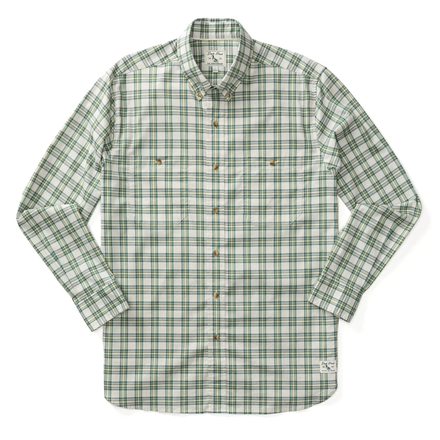 Duck Head Sport Shirts Utility Shirt - Mallard Green
