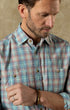 Duck Head Sport Shirts Vernon Plaid Cotton Slub Sport Shirt