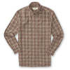 Duck Head Sport Shirts Westfall Plaid Twill Sport Shirt- Tawny Port