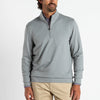 Duck Head Sweaters Dunmore 1/4 Zip Pullover- Brushed Nickel