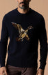 Duck Head Sweaters Flying Wood Duck Merino Intarsia Crewneck Sweater