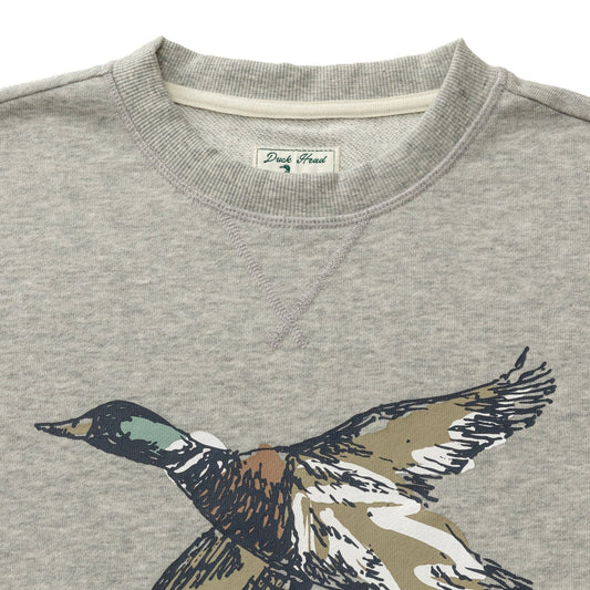 Duck Head Sweaters French Terry Crewneck Pullover