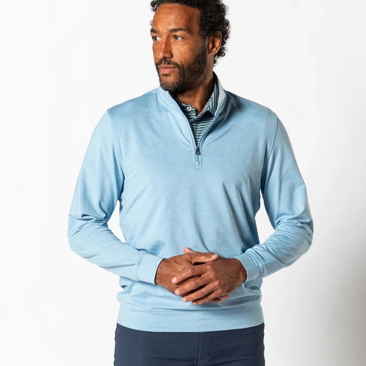 Duck Head Sweaters Long Drive Performance 1/4 Zip Pullover