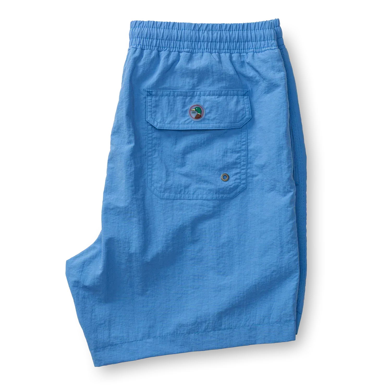 Duck Head Swimwear 6" Sailport Swim Short in Cornflower Blue