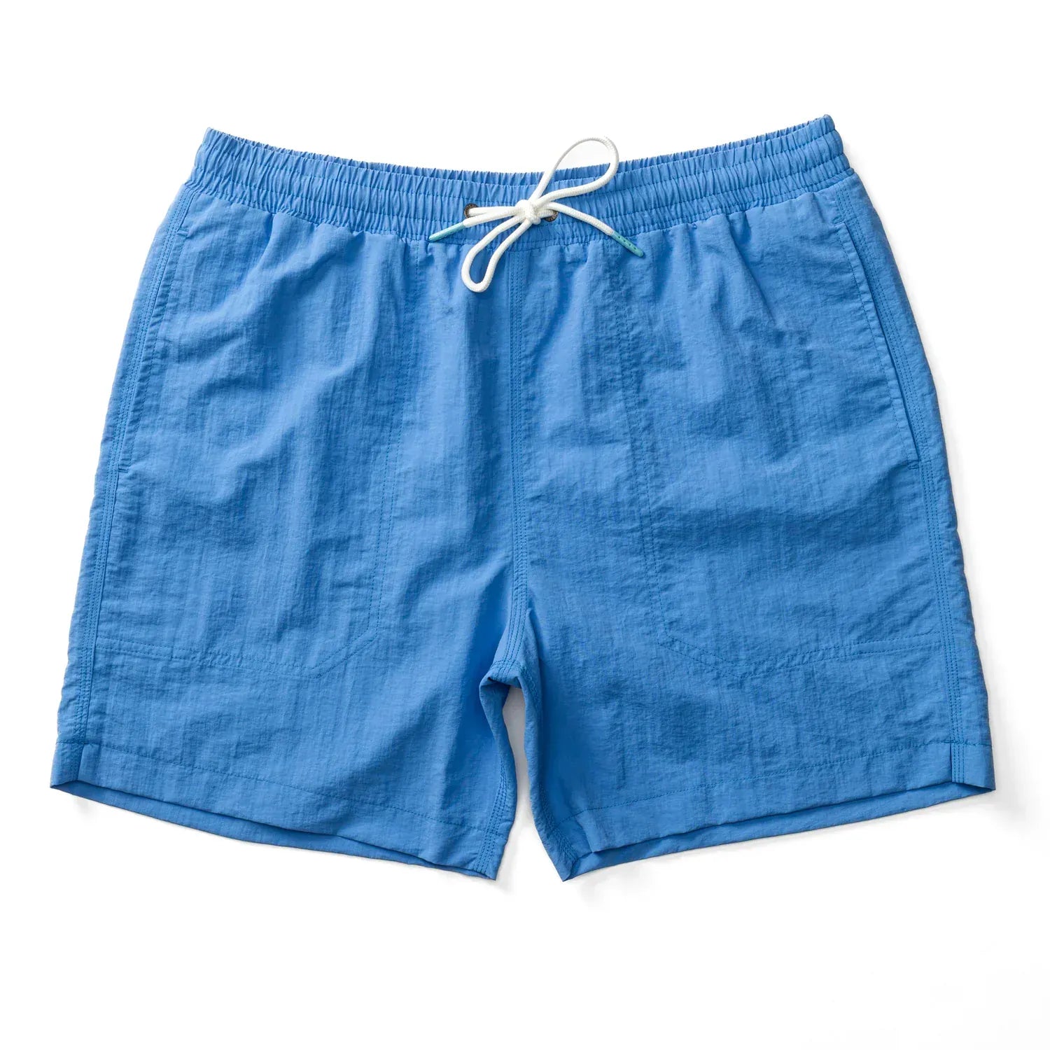 Duck Head Swimwear 6" Sailport Swim Short in Cornflower Blue
