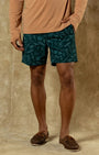 Duck Head Swimwear 6" Sailport Swim Short in Midnight Teal