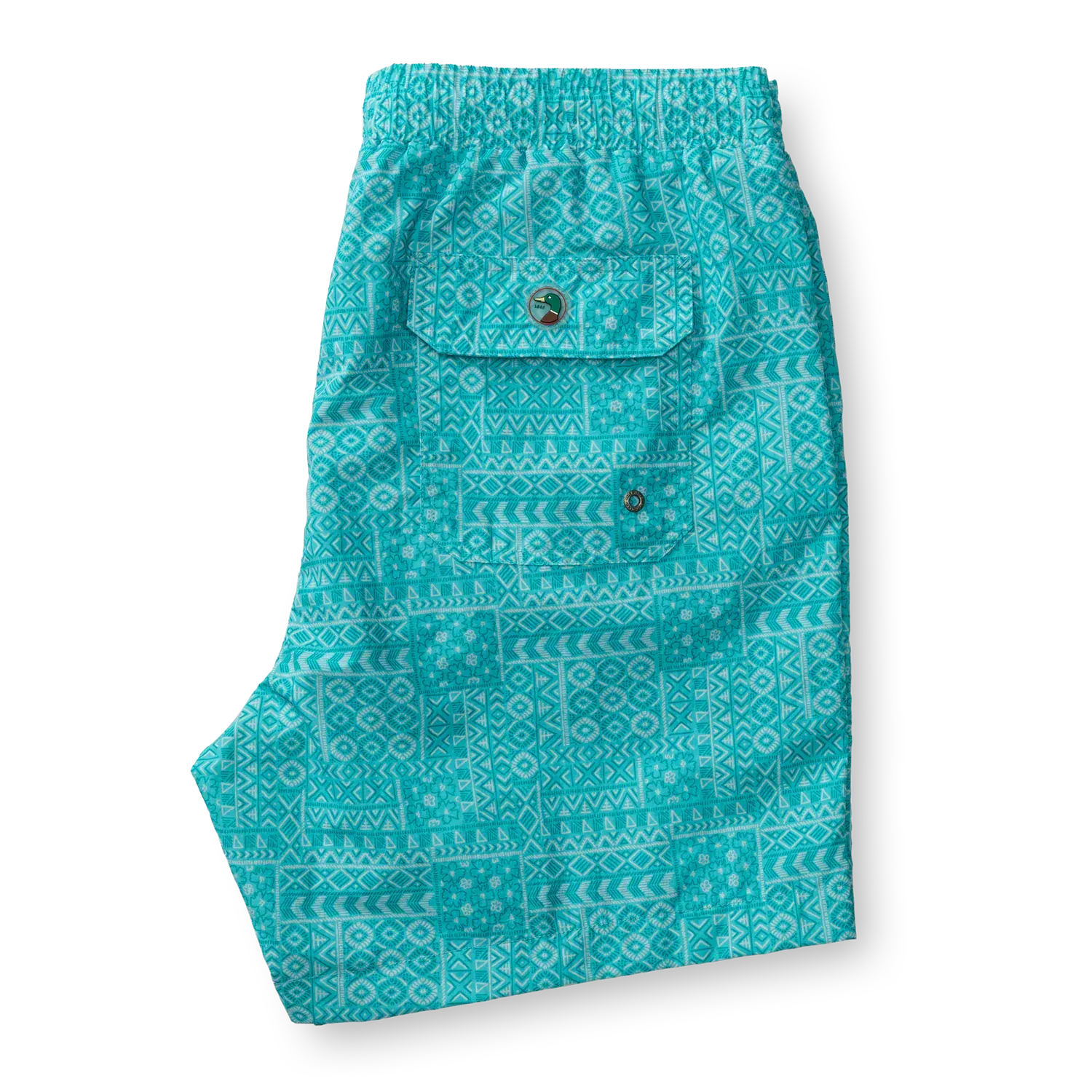 Duck Head Swimwear 6" Sailport Swim Short in Sail Blue