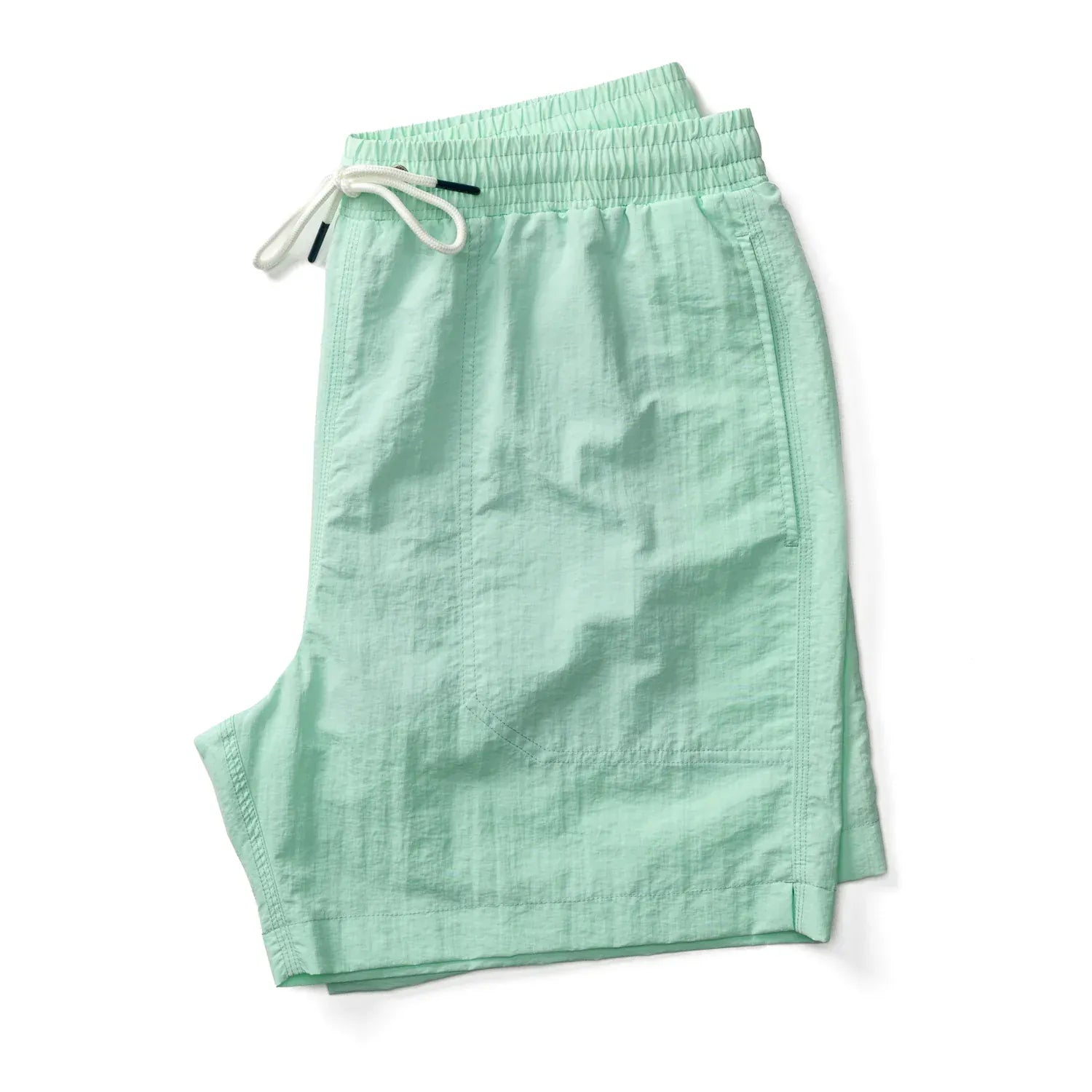 Duck Head Swimwear 6" Sailport Swim Short in Seafoam Green