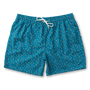 Duck Head Swimwear Print Sailport Swim Short 6" - Sail Blue