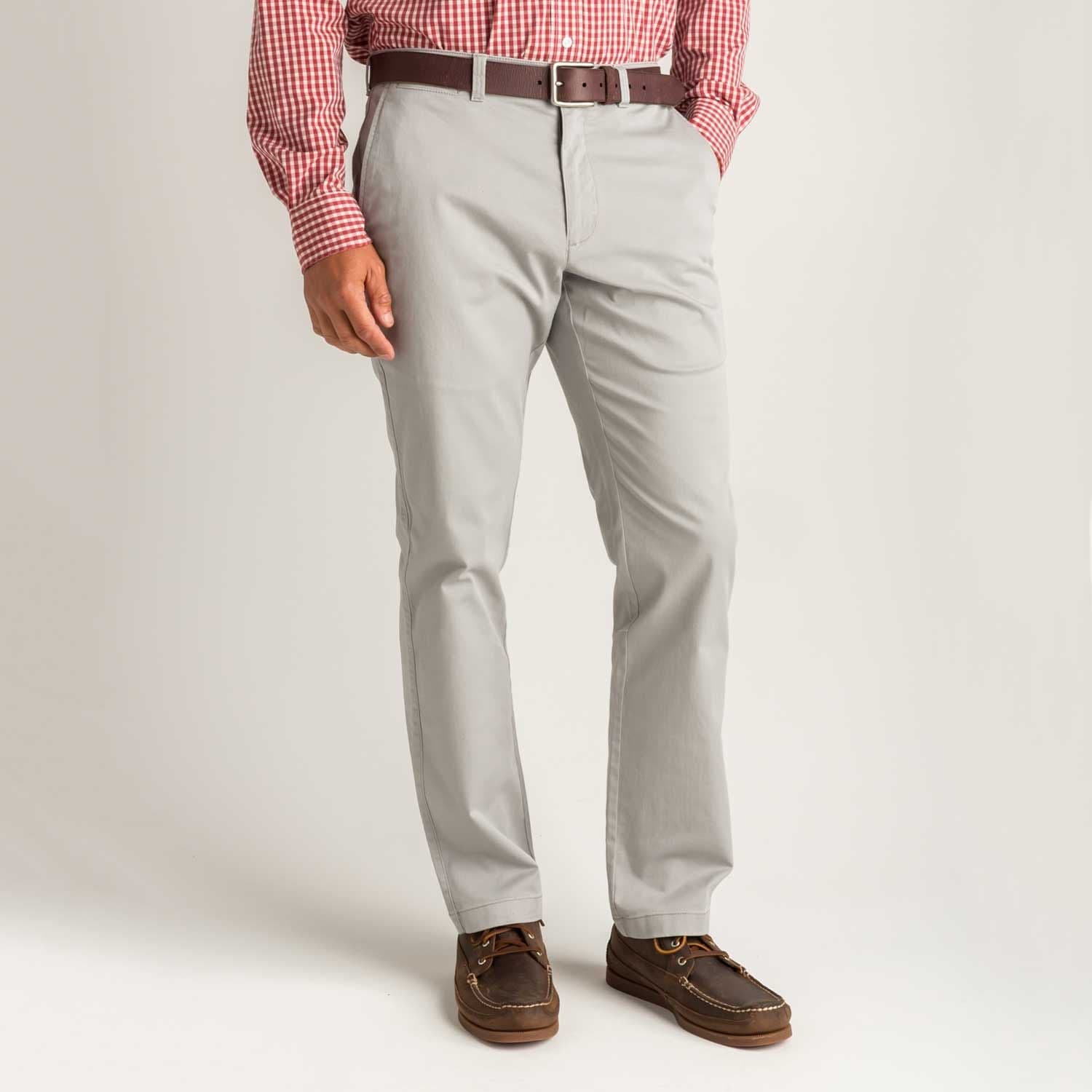 Duck Head Trousers Gold School Chino- Limestone Grey