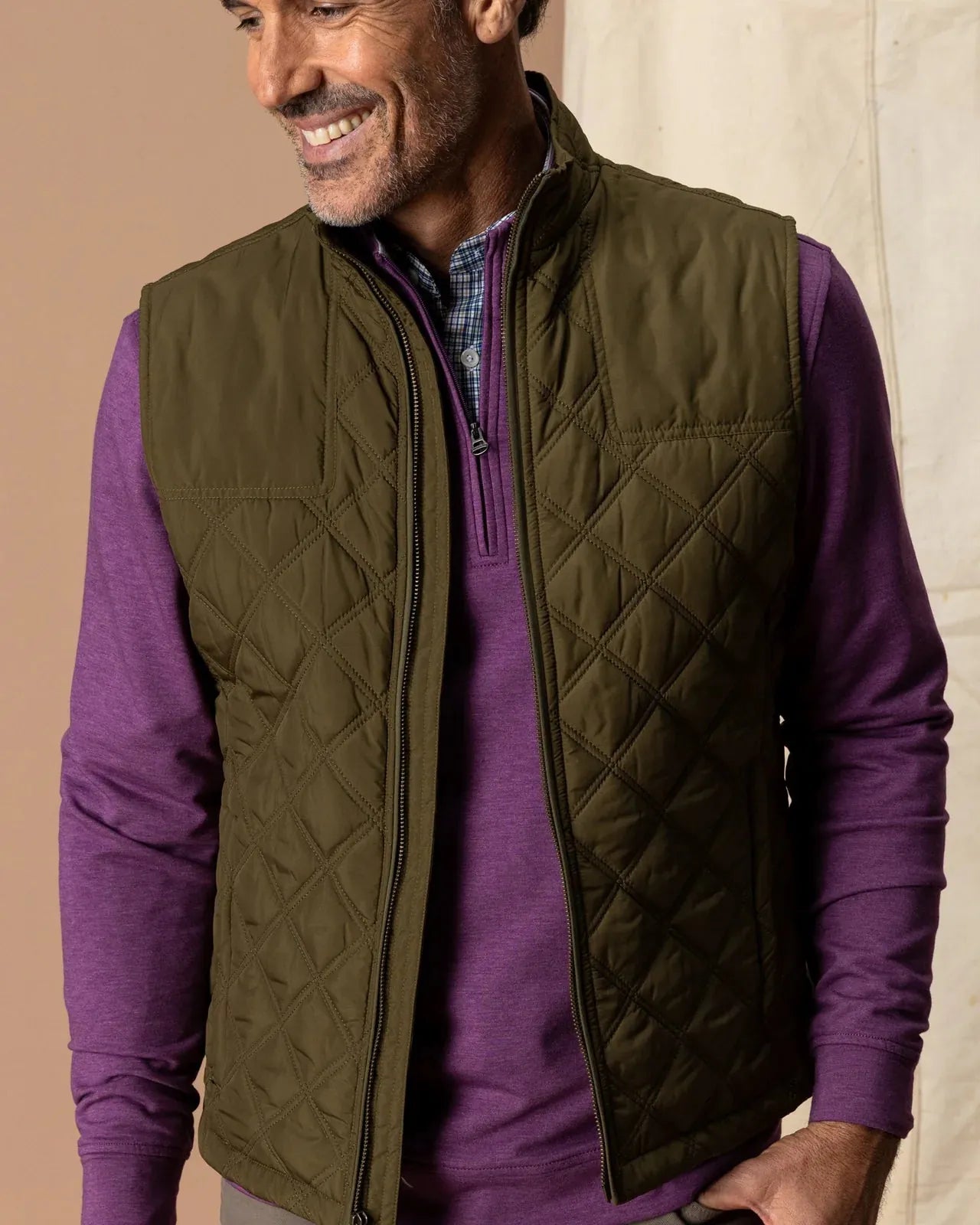 Duck Head Vest Fremont Sport Performance Quilted Vest