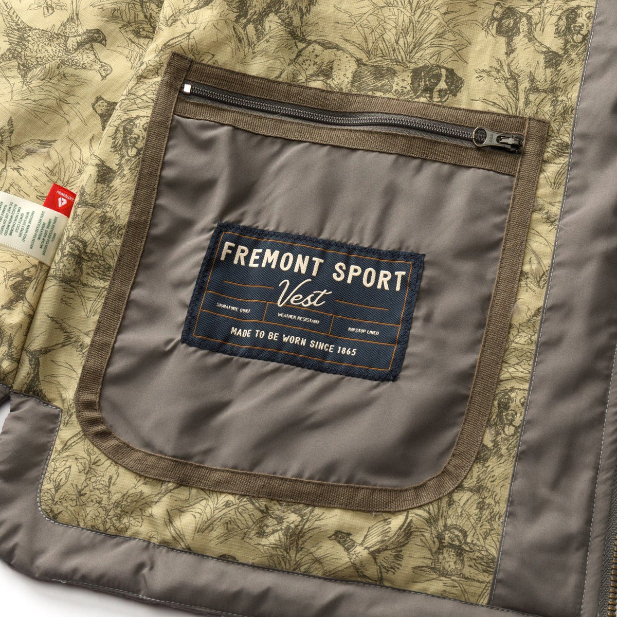 Duck Head Vest Fremont Sport Performance Quilted Vest