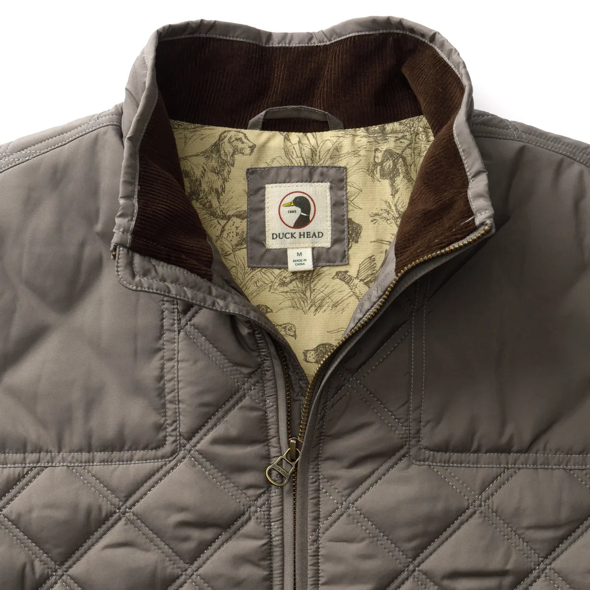 Duck Head Vest Fremont Sport Performance Quilted Vest